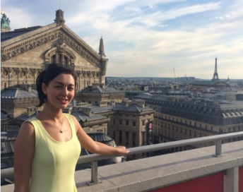 Марина Кравец на отдыхе: три дня в Париже