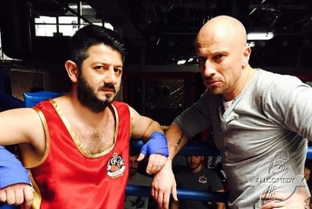 Галустян и Нагиев сошлись на боксерском ринге